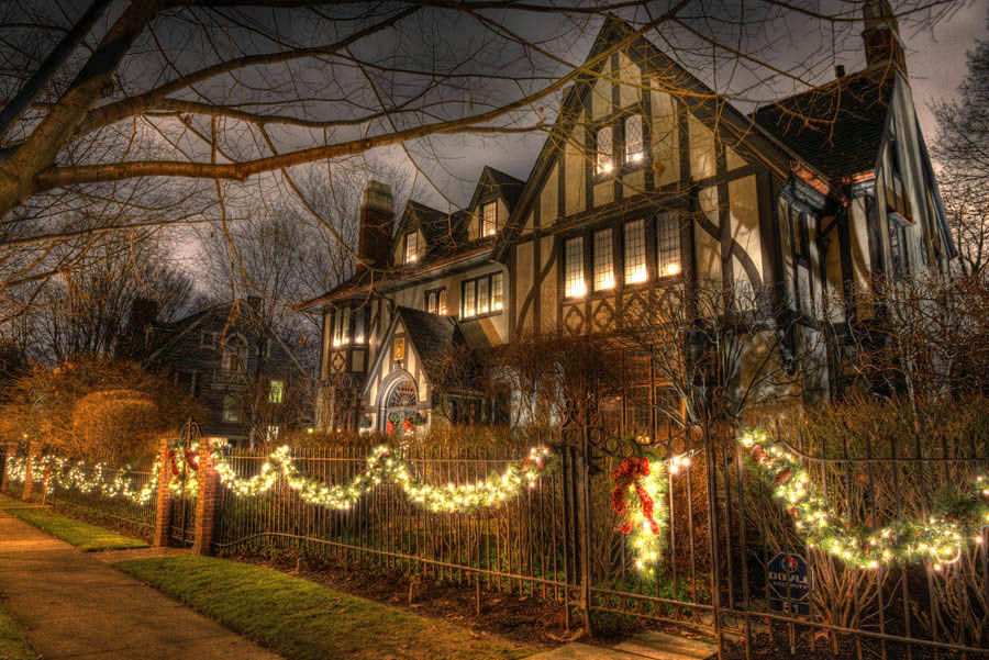 Home on East Boulevard between Park Avenue and East Avenue in Rochester, New York - Photo by James Montanus